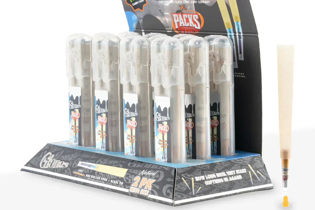 Glones x Packs Natural King Cones: Luxury Meets Convenience in Every Puff
