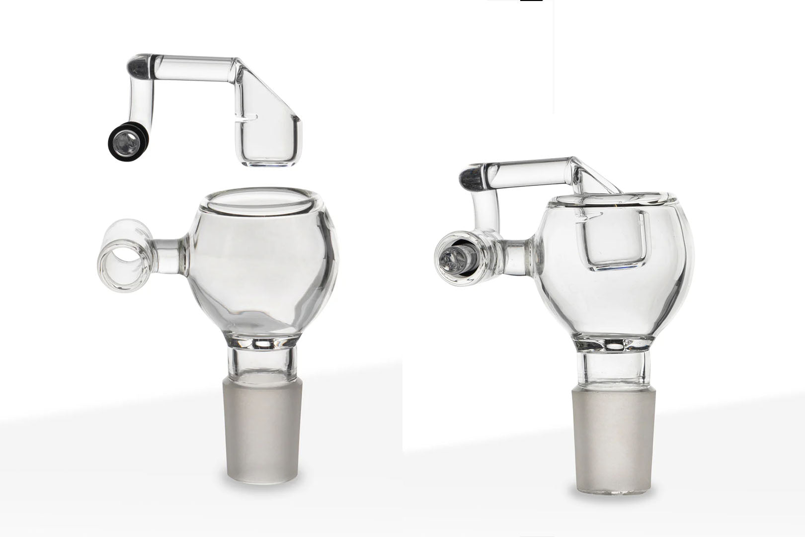 Elevate Your Water Pipe Experience with the Quartz Honey Bucket 19mm Male