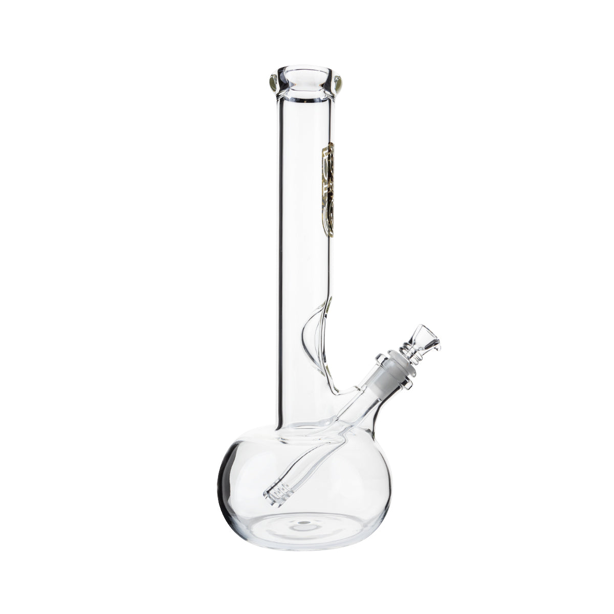 BIO Glass | 12" Classic Bubble Water Pipe | 38mm x 4mm - Various Colors - Camo - High Life Goods