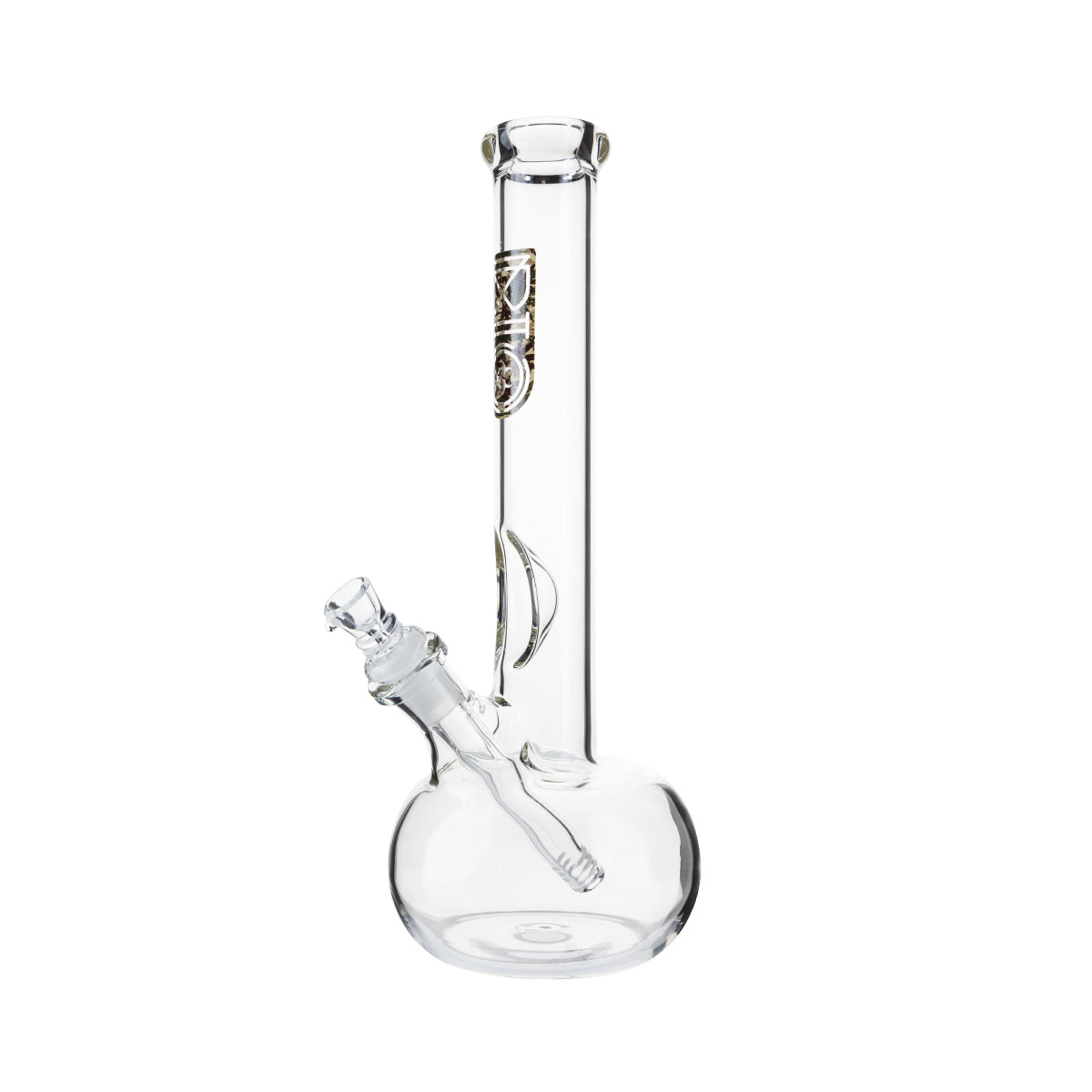 BIO Glass | 12" Classic Bubble Water Pipe | 38mm x 4mm - Various Colors - Camo - High Life Goods