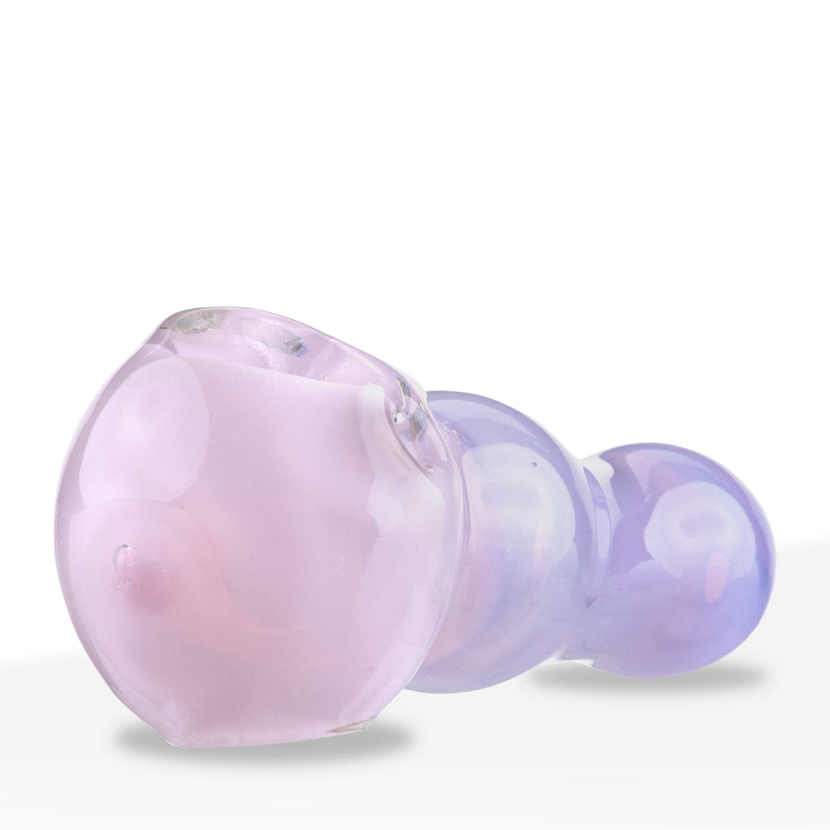 3.5" Slyme 2-Tone Bulge Hand Pipe - Mix Colors