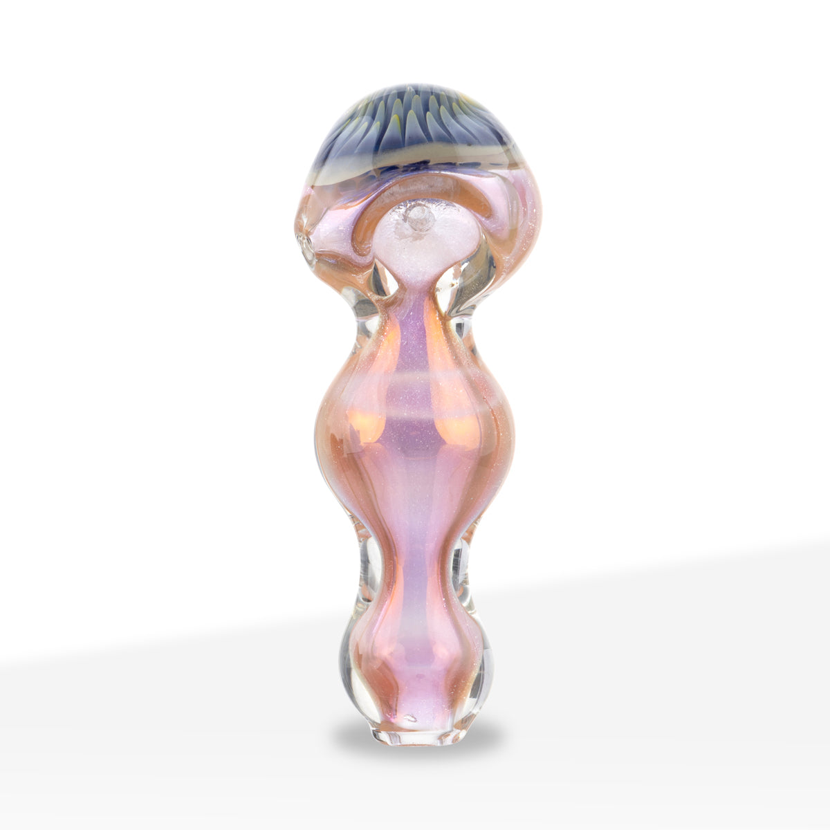 3.5" Gold Fumed Honeycomb Hand Pipe