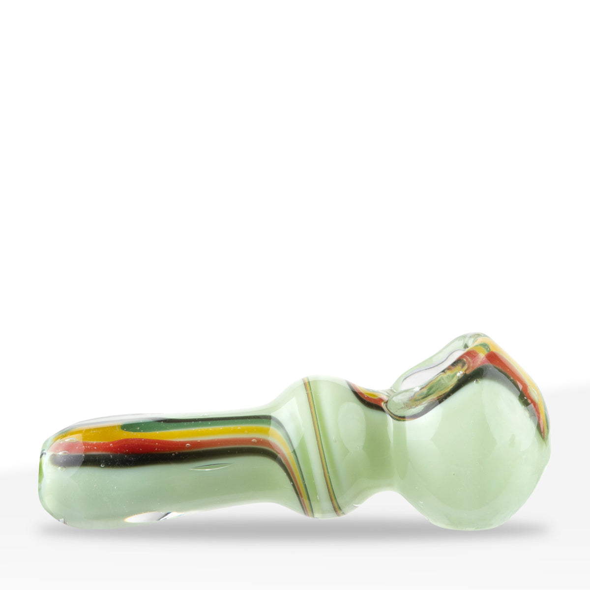 3.5" Slyme with Rasta Swirl Hand Pipe