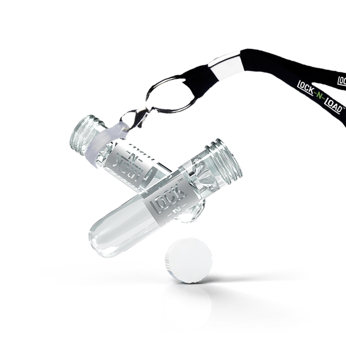 LnL AirJoint 2 Count + Lanyard - Lock N Load Glass Chillum Hand Pipe - High Life Goods