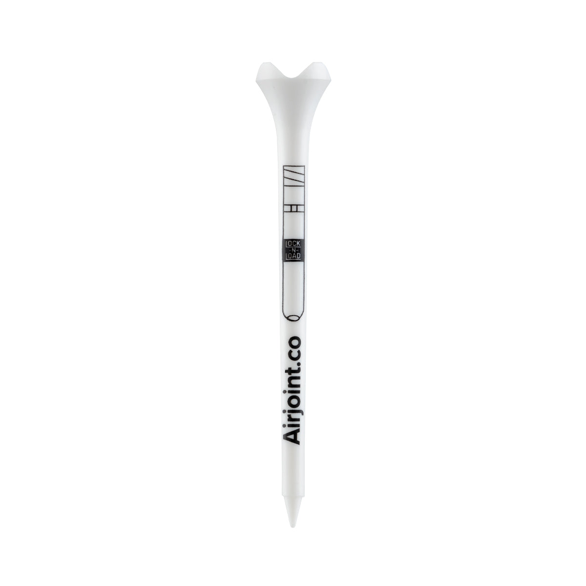 LnL Lock-N-Load AirJoint - Golf Tee Edition Chillum Glass Chillum Glass Chillum Pipe - High Life Goods