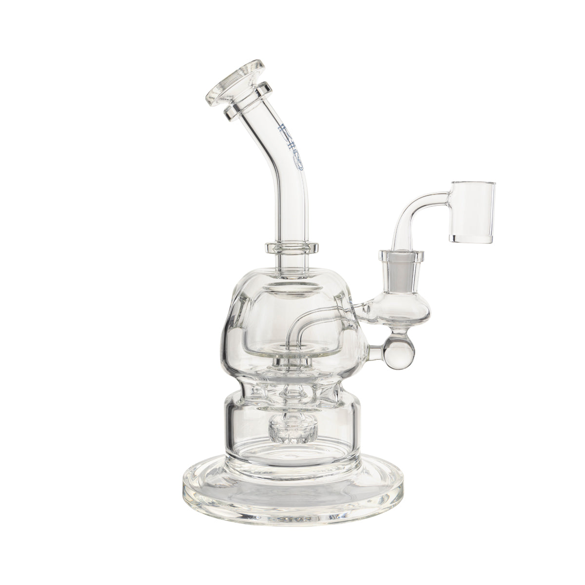 BIO Glass METRIX v2 Capsule Dome 10" Dab Rig - High Life Goods - Blue