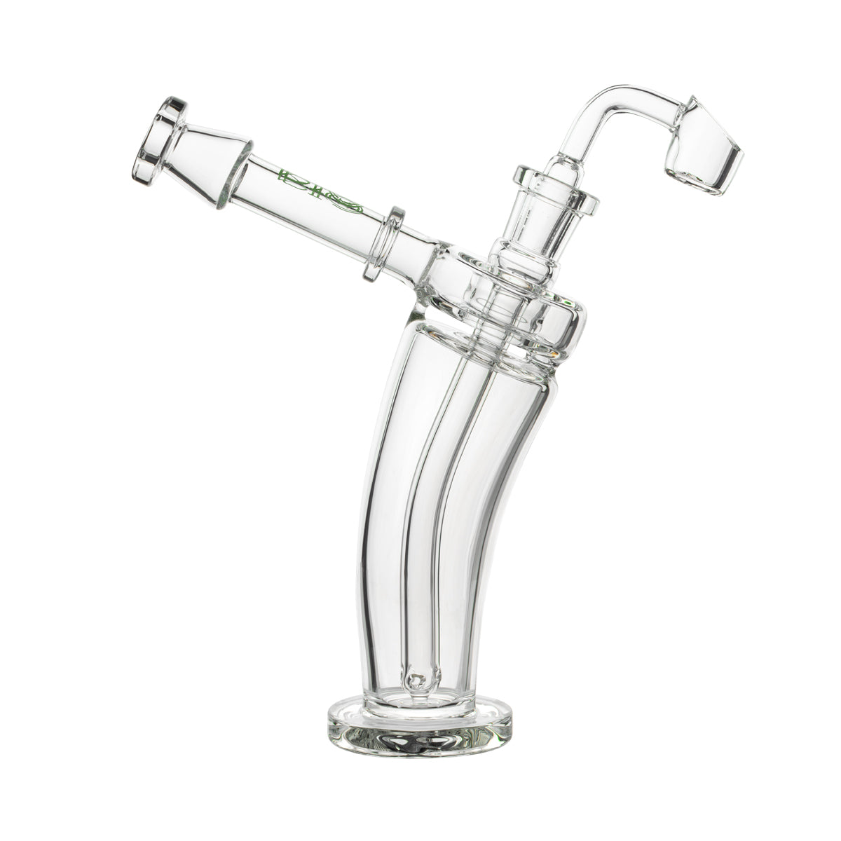 BIO Glass | 8" Mechanix Bent Dab Rig - Various Colors