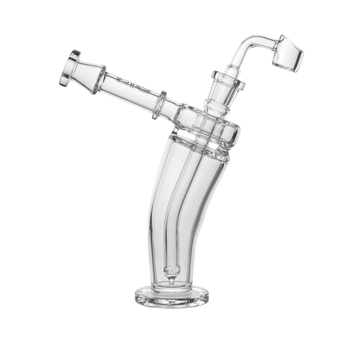 BIO Glass | 8" Mechanix Bent Dab Rig - Various Colors