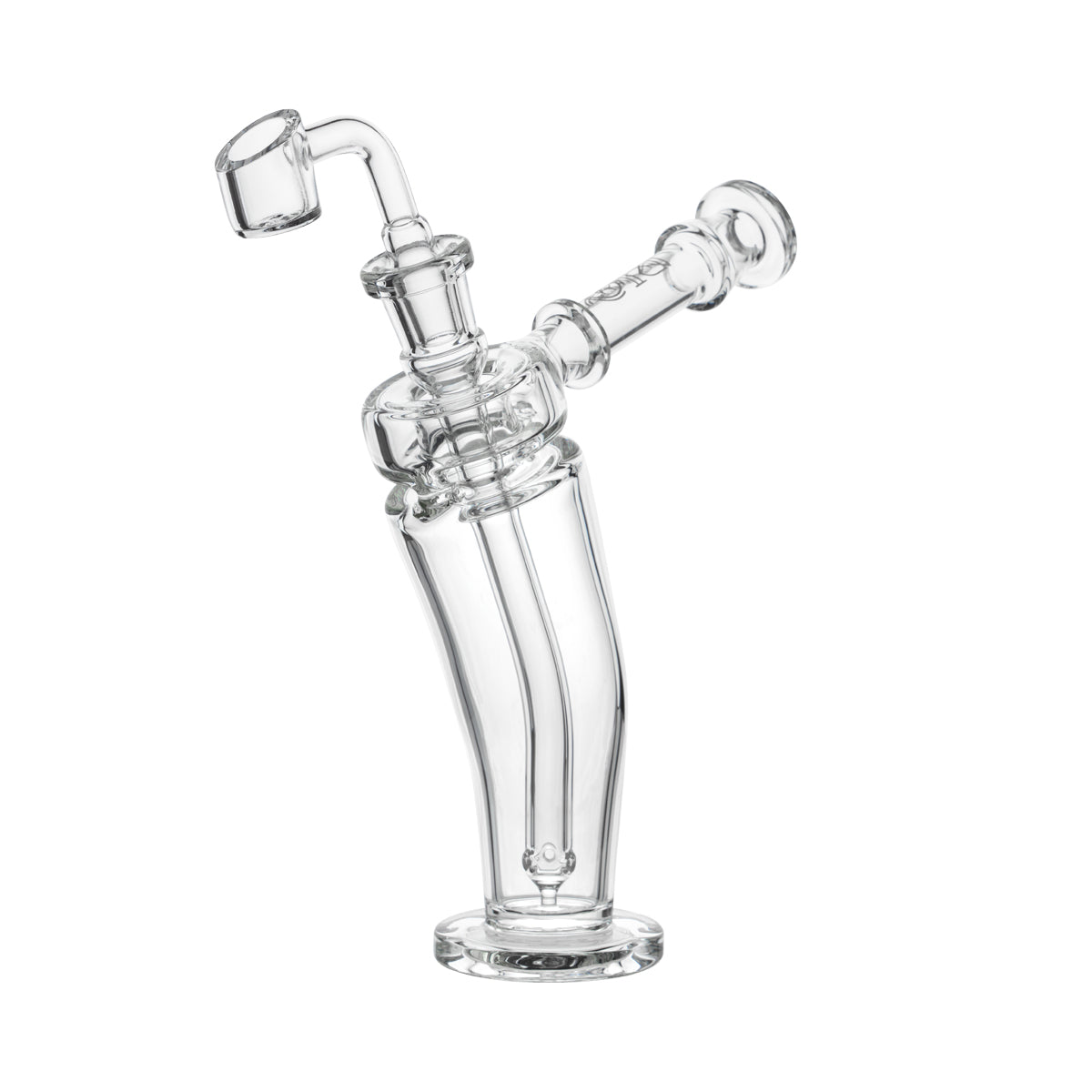 BIO Glass | 8" Mechanix Bent Dab Rig - Various Colors