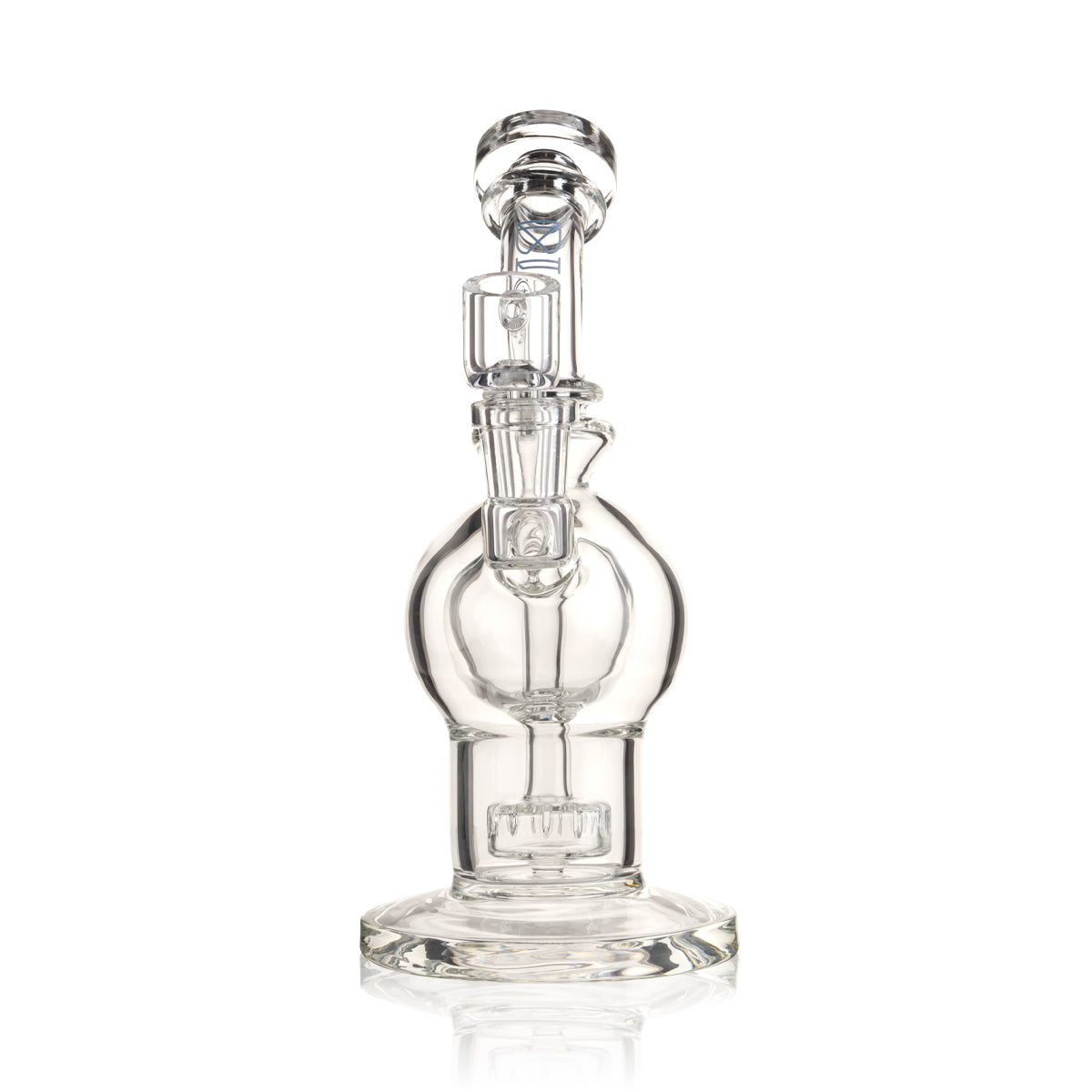 BIO Glass | 9" BIO Sphere V2 Dab Rig - Blue