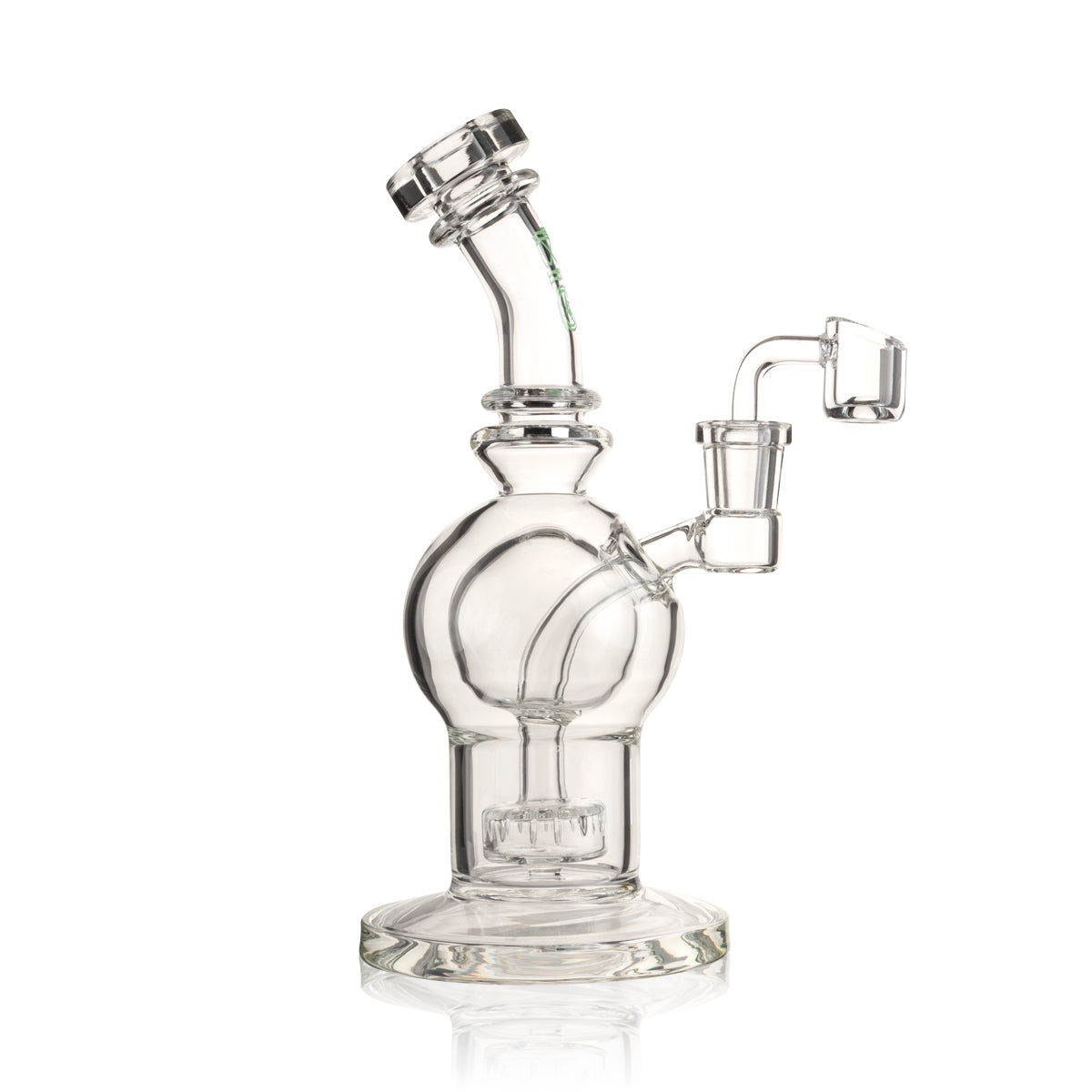 BIO Glass | 9" BIO Sphere V2 Dab Rig - Green
