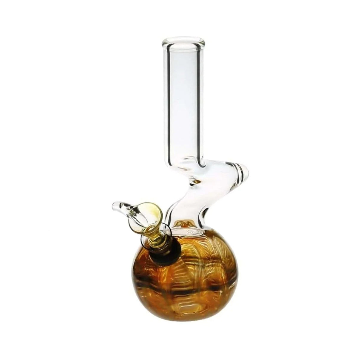 Wrap and Wrake Elbow 6" Water Pipe - Various Colors - High Life Goods - Yellow