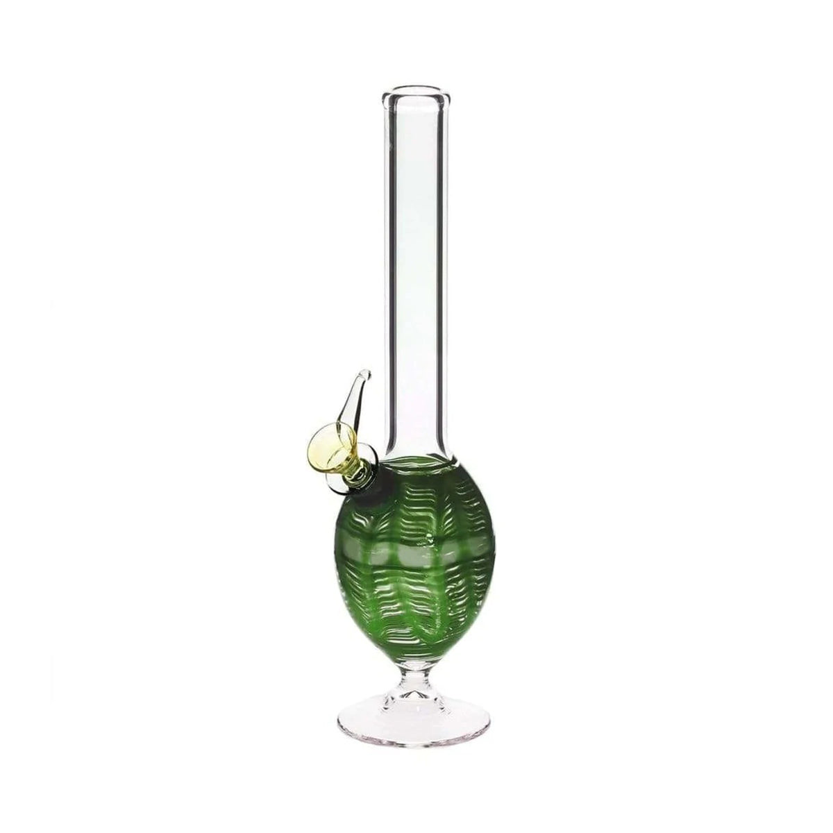 Wrap & Rake Martini 8" Water Pipe with Slide Bowl - High Life Goods