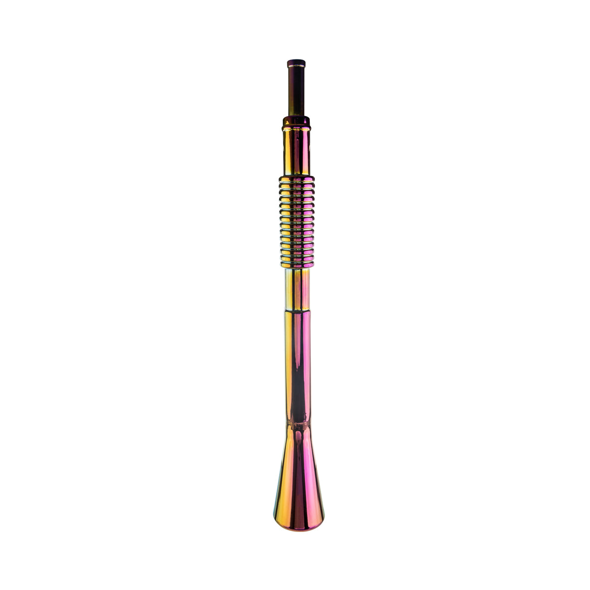 26" Shotgun Novelty Waterpipe - Metallic Rainbow - High Life Goods