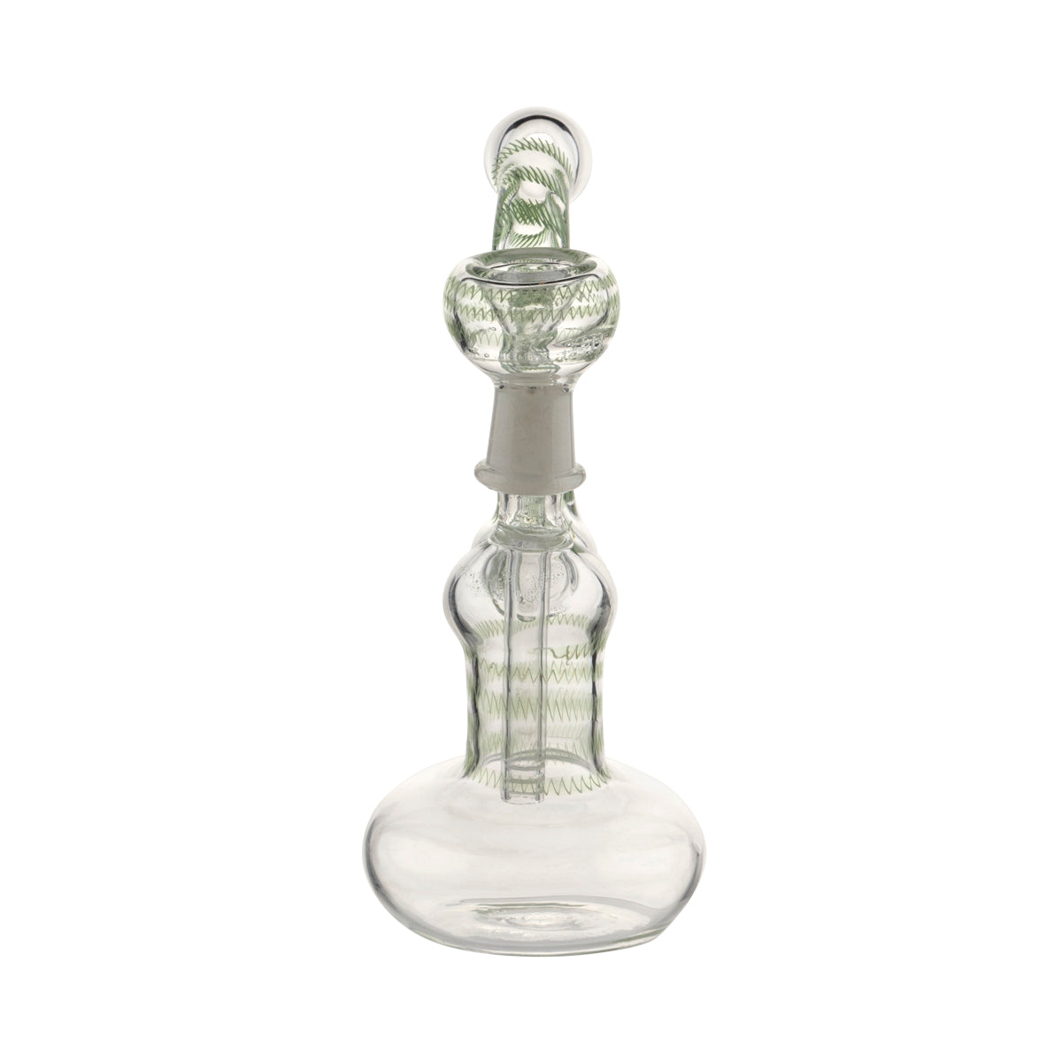 7" Glass Bubbler - Female Bowl Assorted Colors