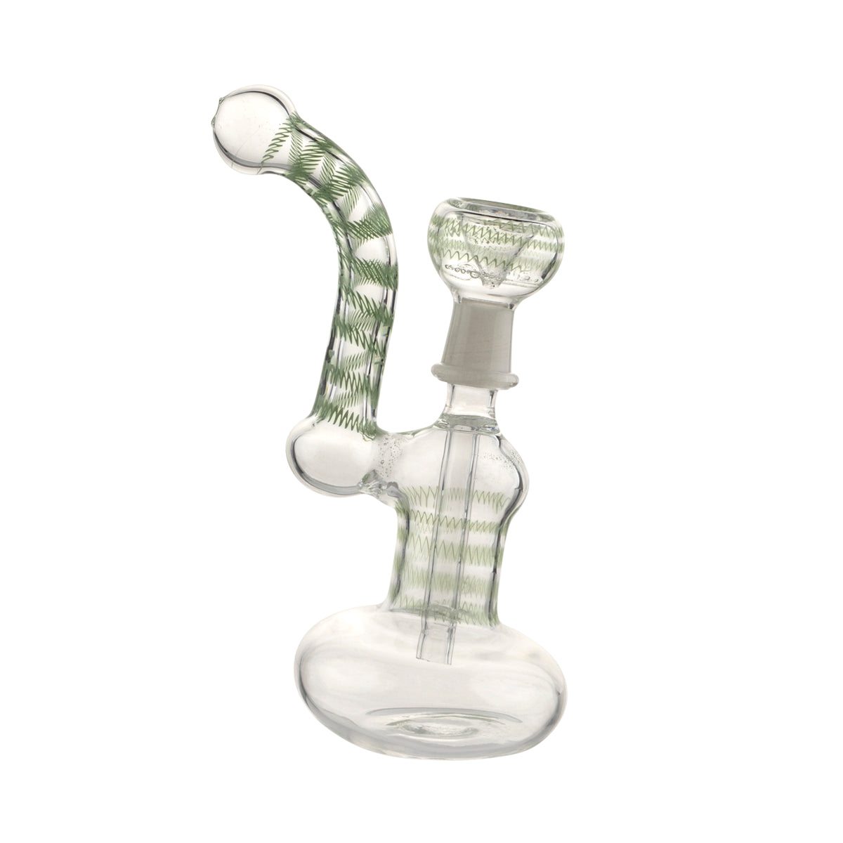 7" Glass Bubbler - Female Bowl Assorted Colors