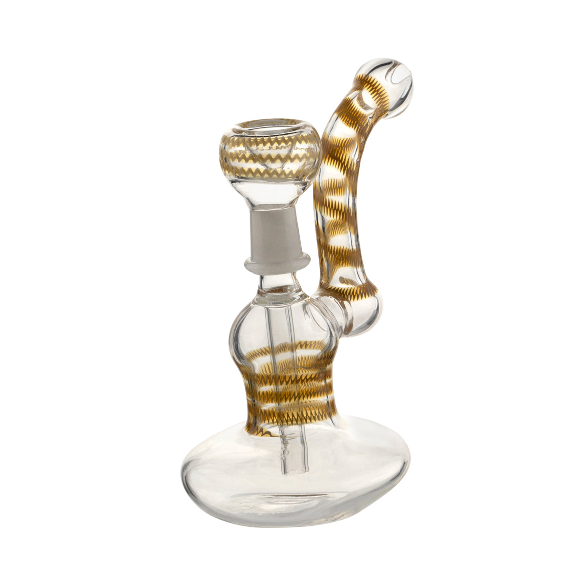 7" Glass Bubbler - Female Bowl Assorted Colors