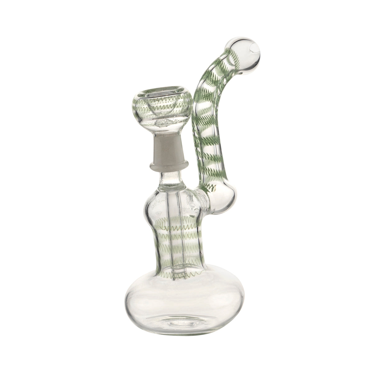7" Glass Bubbler - Female Bowl Assorted Colors