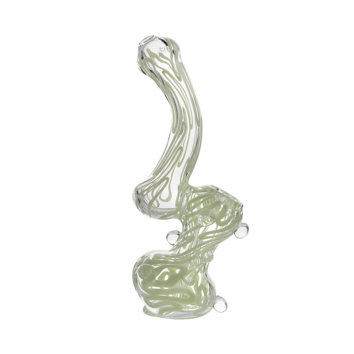 7" Lattacino Marbles Bubbler - Mix Color