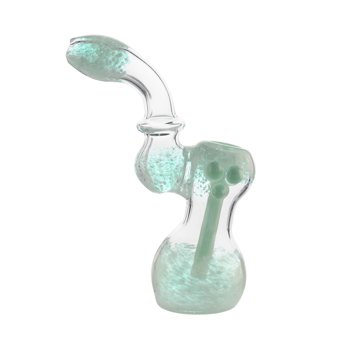 7" Frit Bubbler - Green