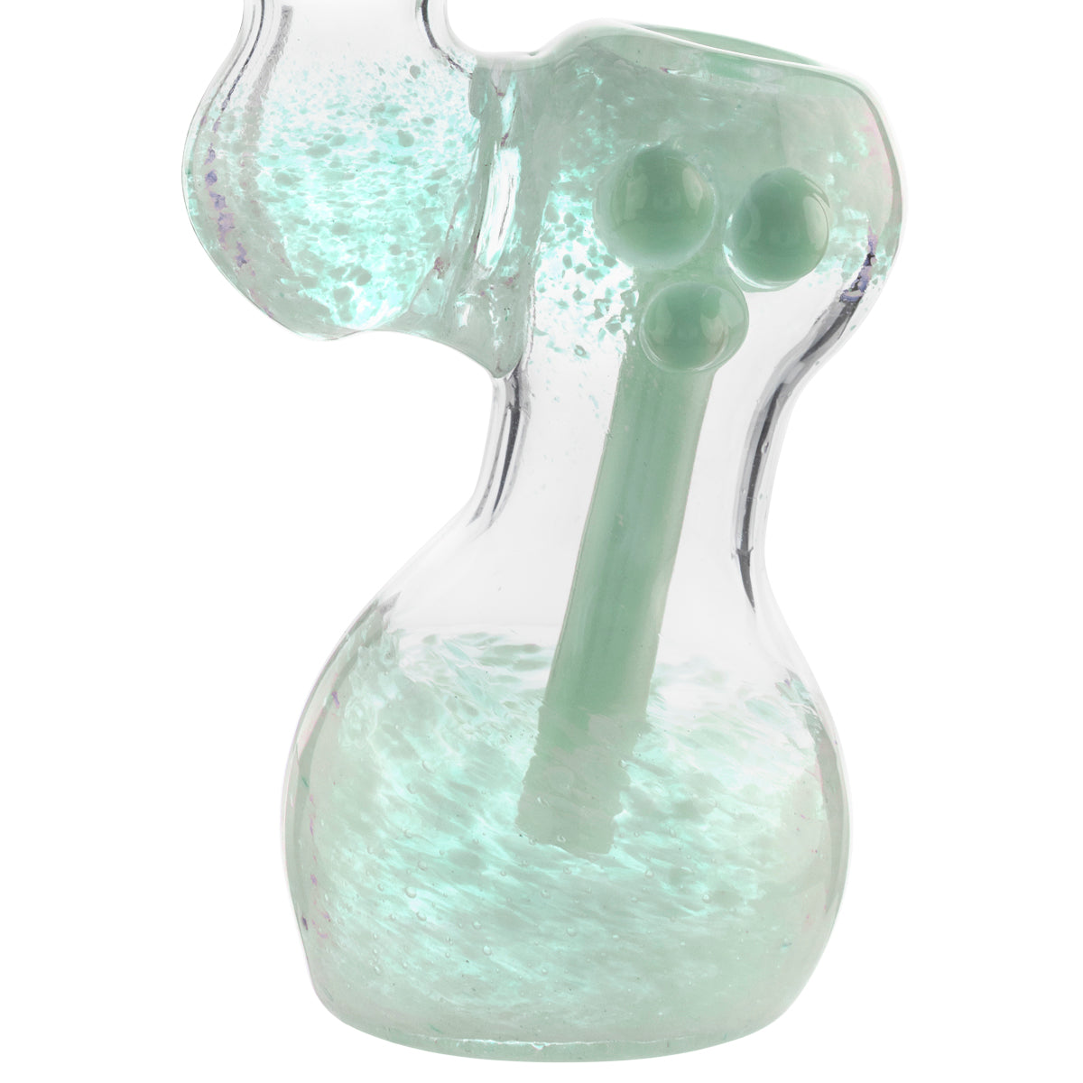 7" Frit Bubbler - Green