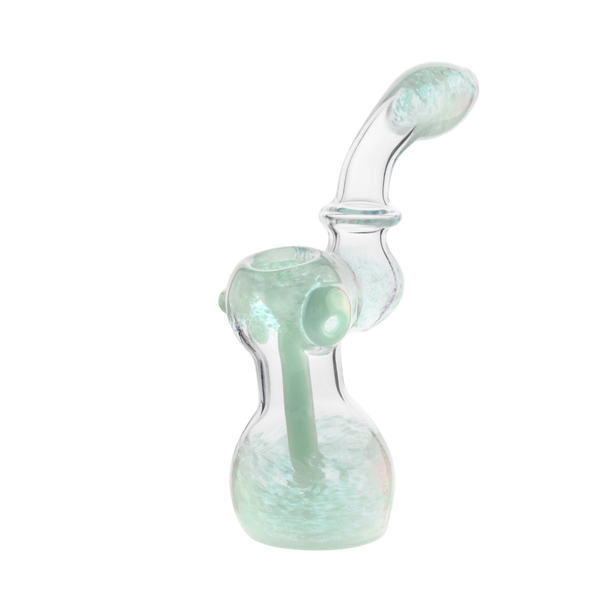 7" FRIT BUBBLER - GREEN