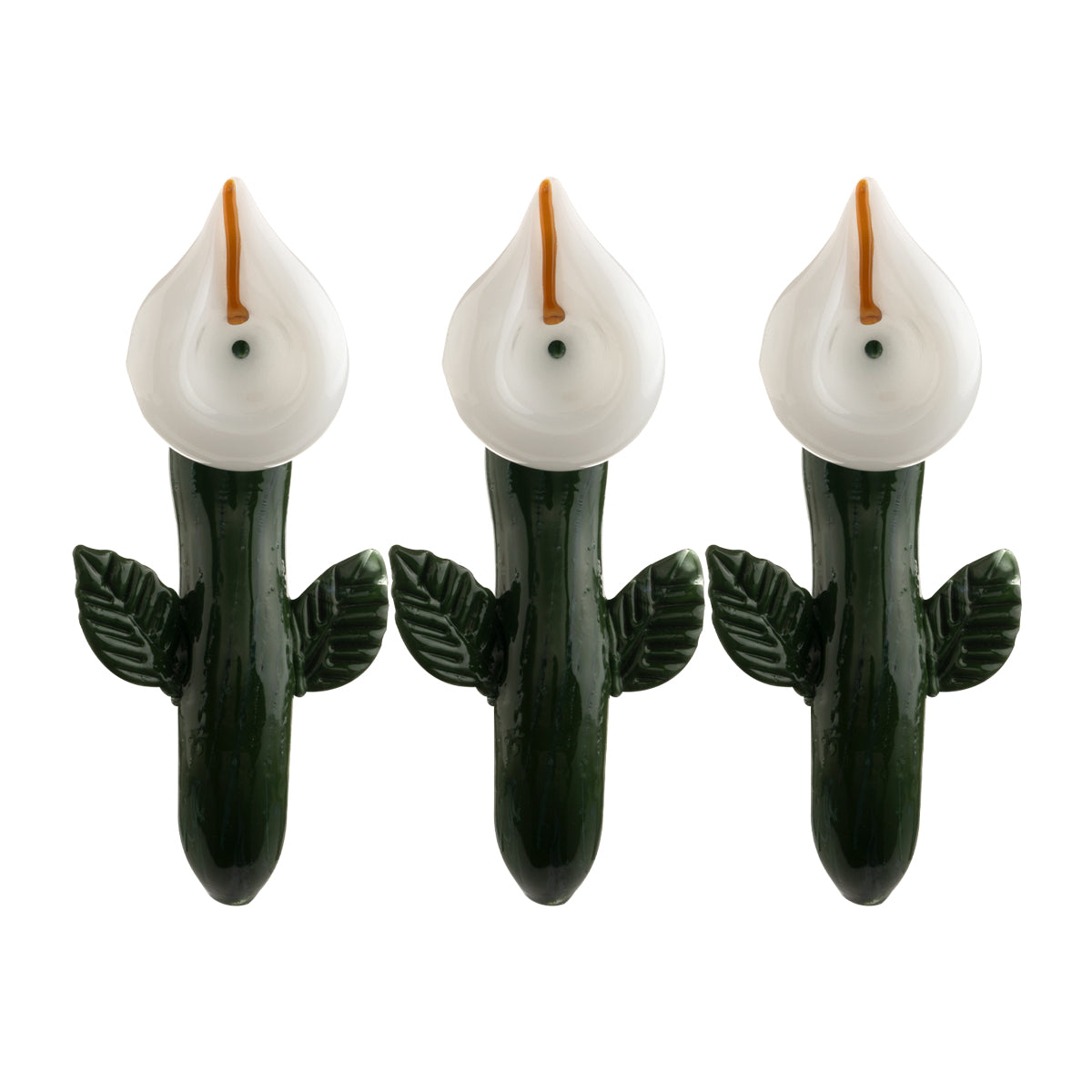 5" Lotus Flower Hand Pipe - 3 Count