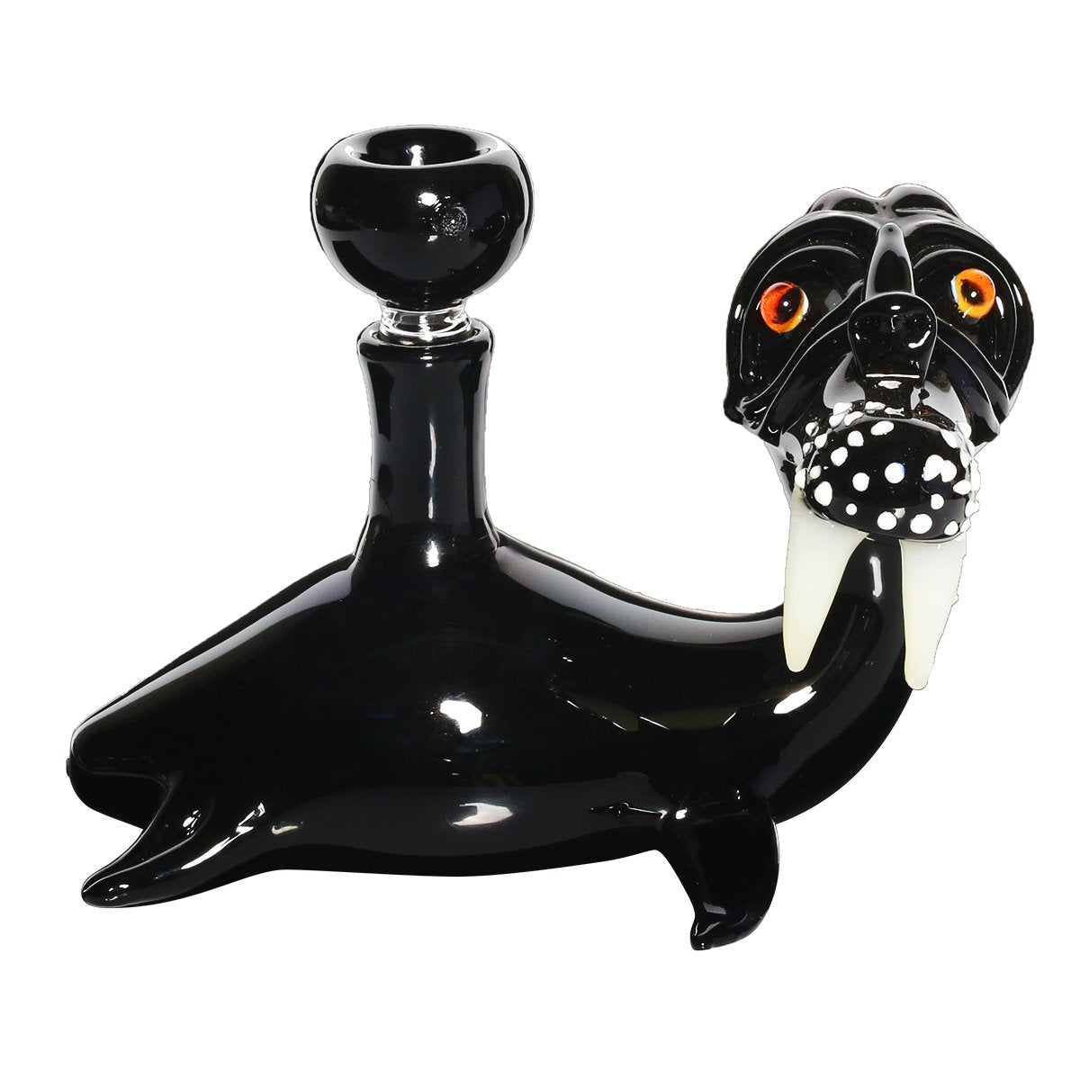 Black Wharus Water Pipe Hand Pipes