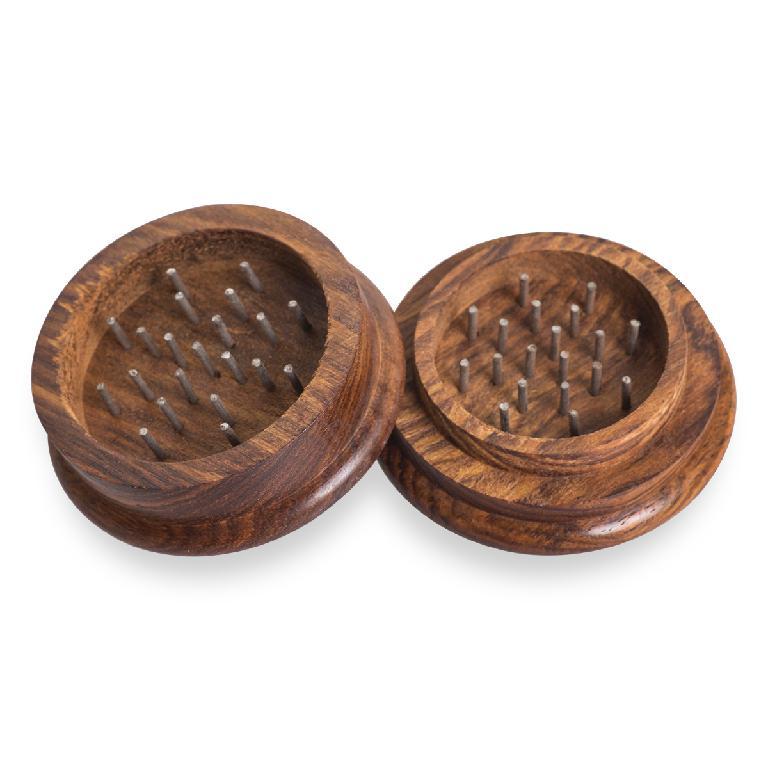 2 1/2" wooden weed grinder