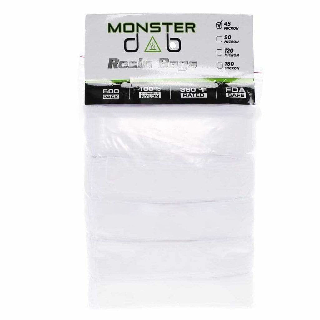 2" x 10" 45 Micron Monster Dab Rosin Bag - 500 Units