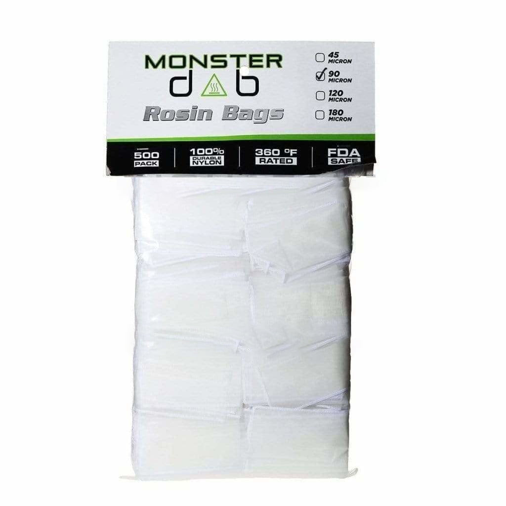 2" x 4" 90 Micron Monster Dab Rosin Bag - 500 Units