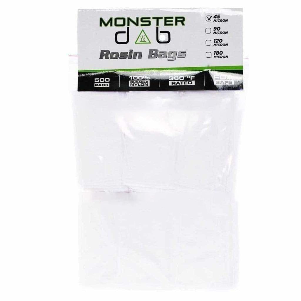 3" x 6" 45 Micron Monster Dab Rosin Bag - 500 Units
