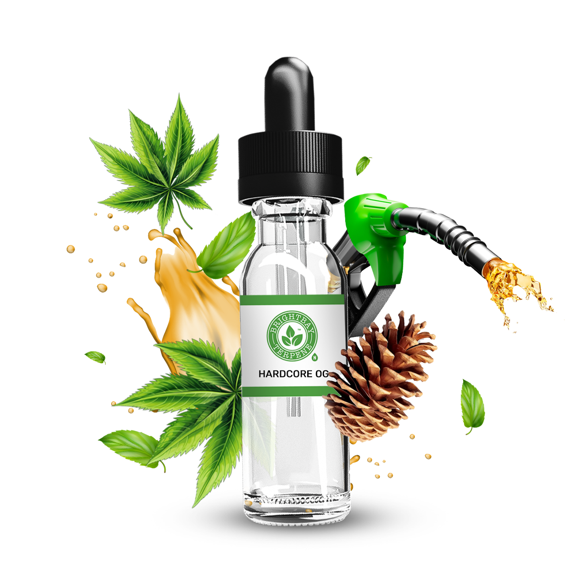 BrightBay Hardcore OG Terpene - Indica - 25g - High Life Goods