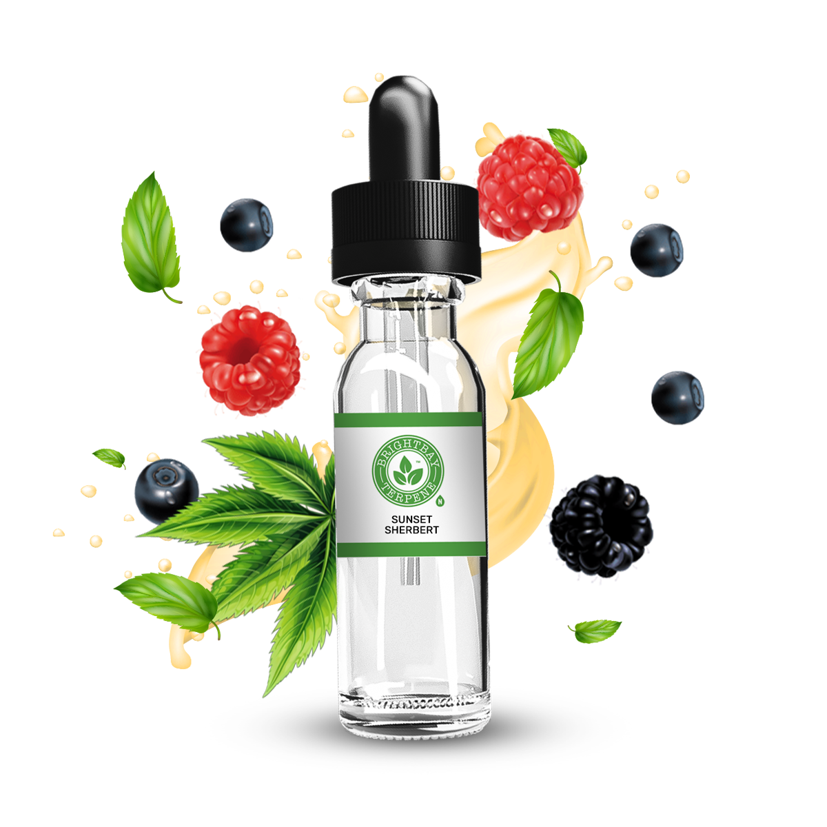 BrightBay Sunset Sherbet Terpene - Hybrid - 25g - High Life Goods