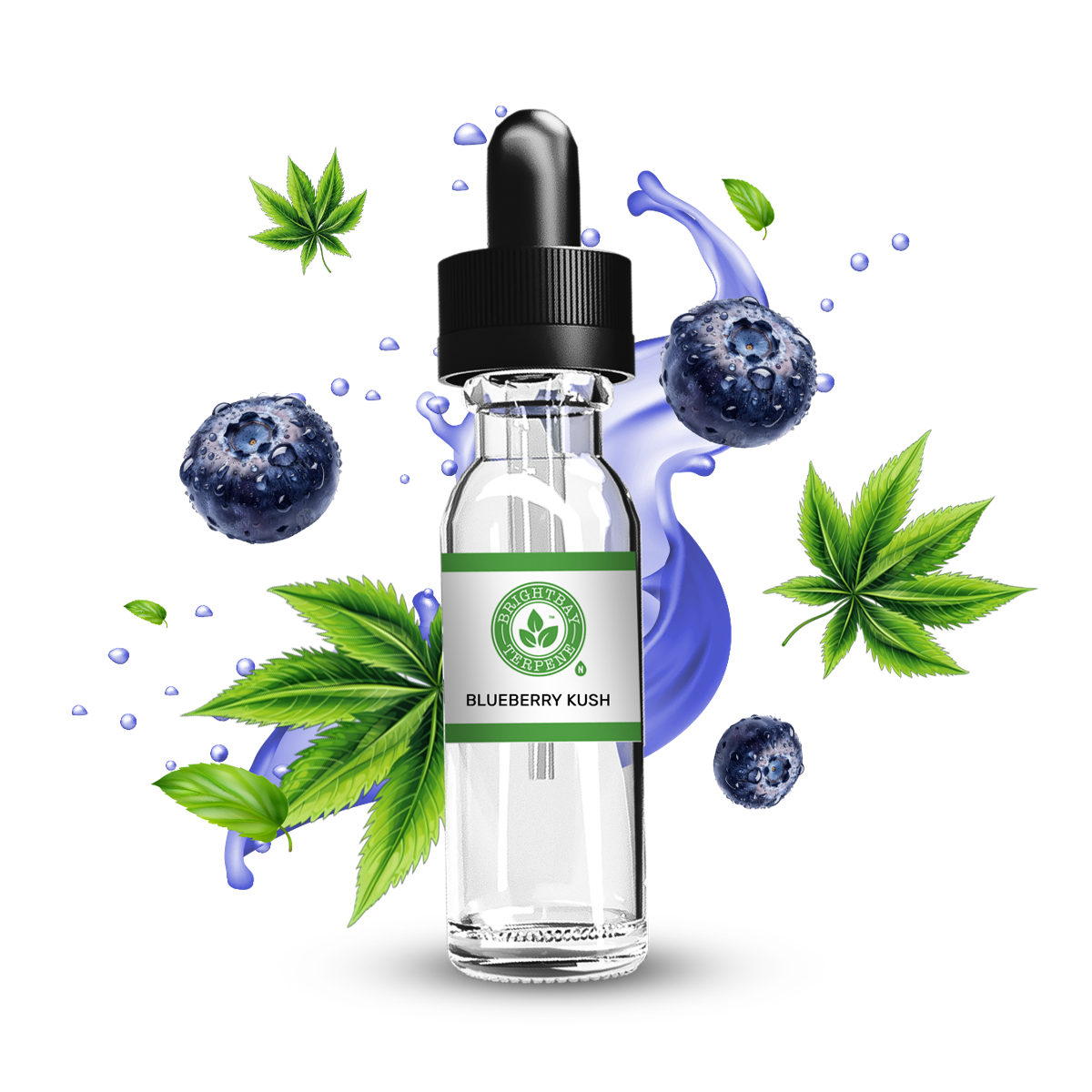 BrightBay Blueberry Kush Terpene - Indica - 25g - High Life Goods