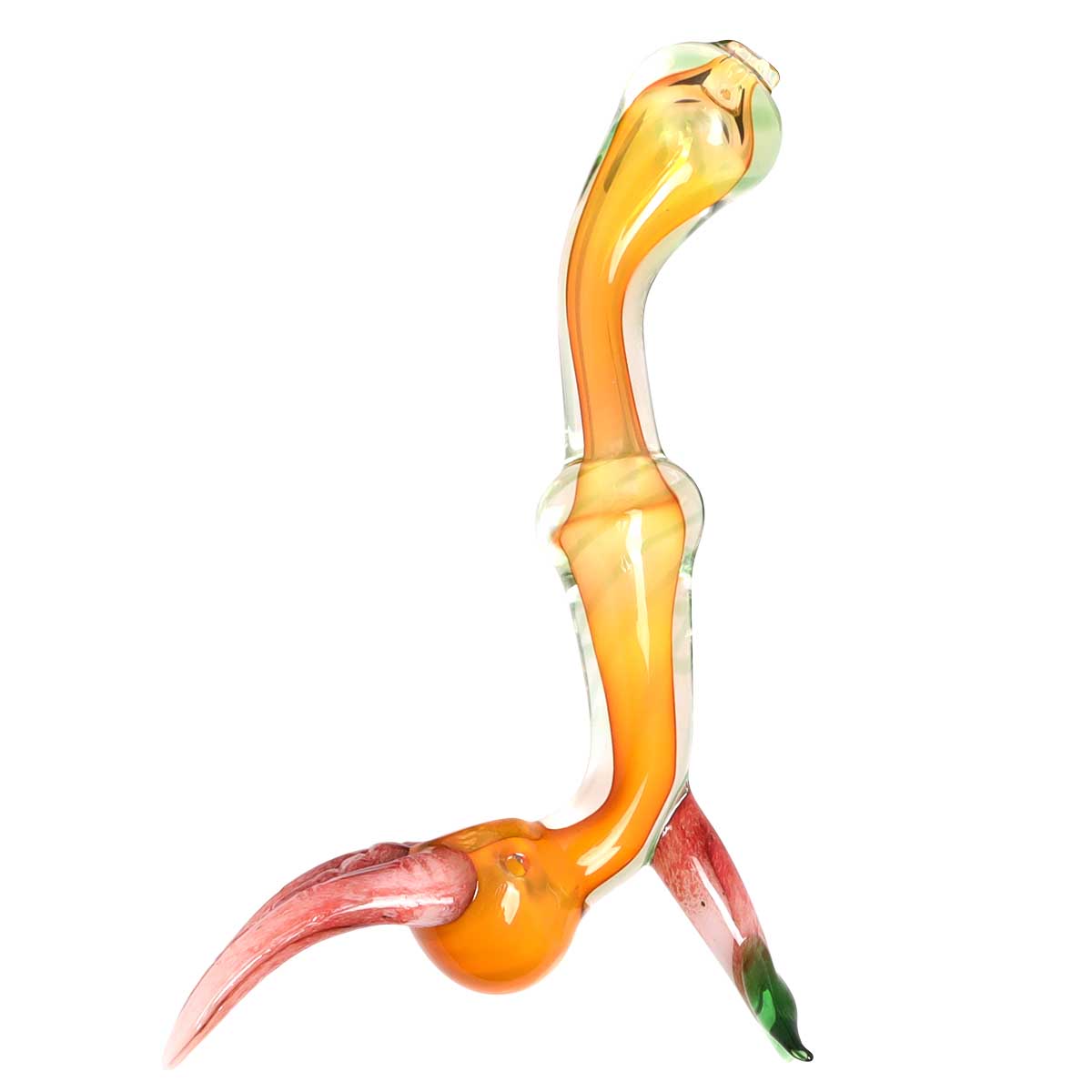 Fumed Bird Leg Sherlock Hand Pipes