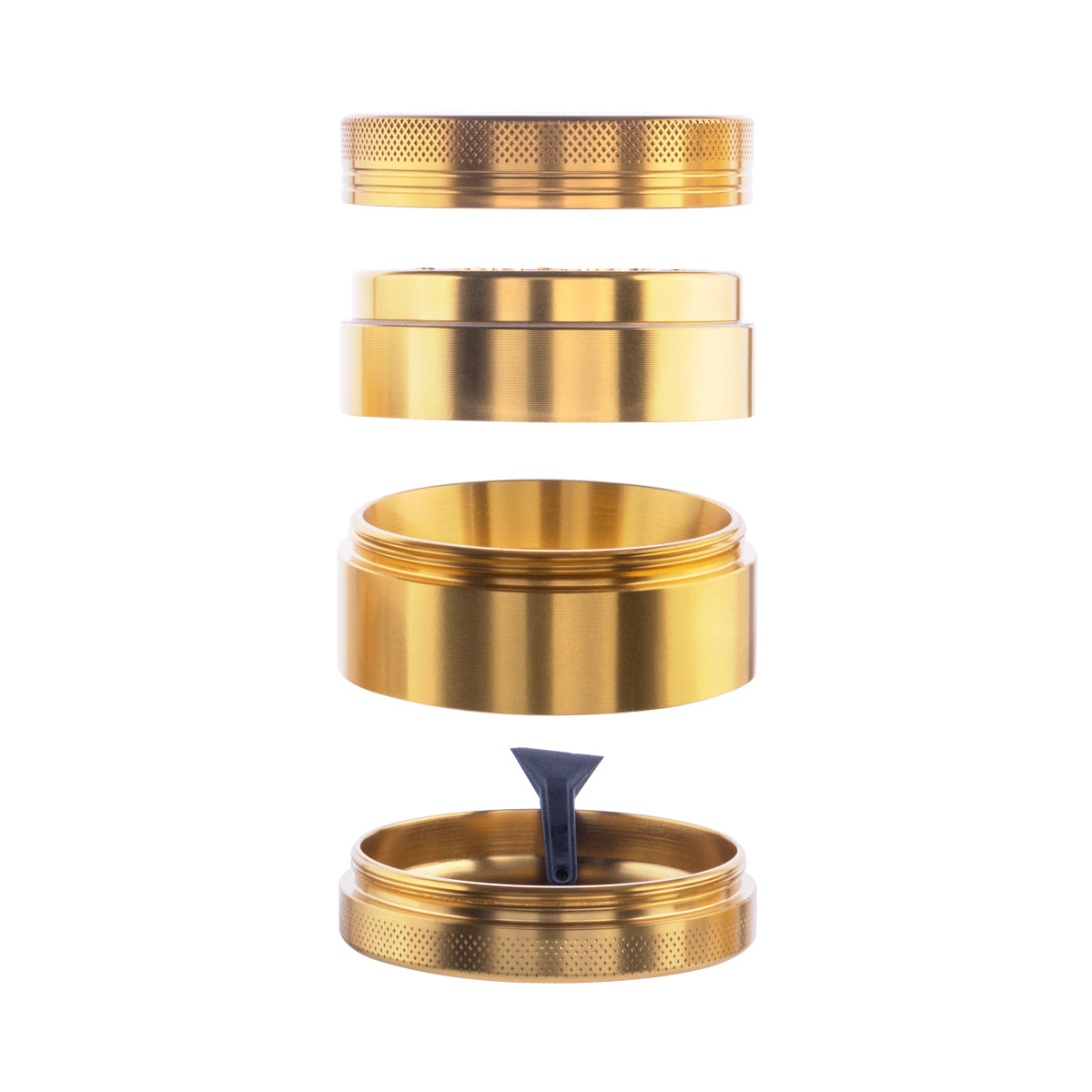 4 Piece Magnetic Aluminum Grinder - 2" 50mm