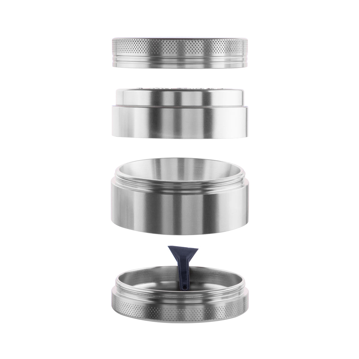 4 Piece Magnetic Aluminum Grinder - 2" 50mm