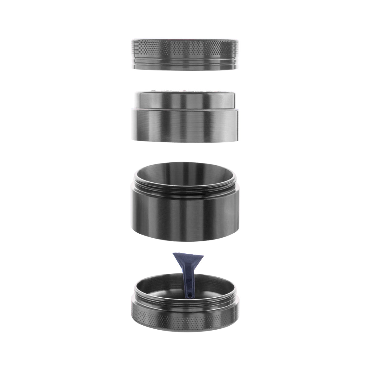 4 Piece Magnetic Aluminum Grinder - 1.5" 40mm