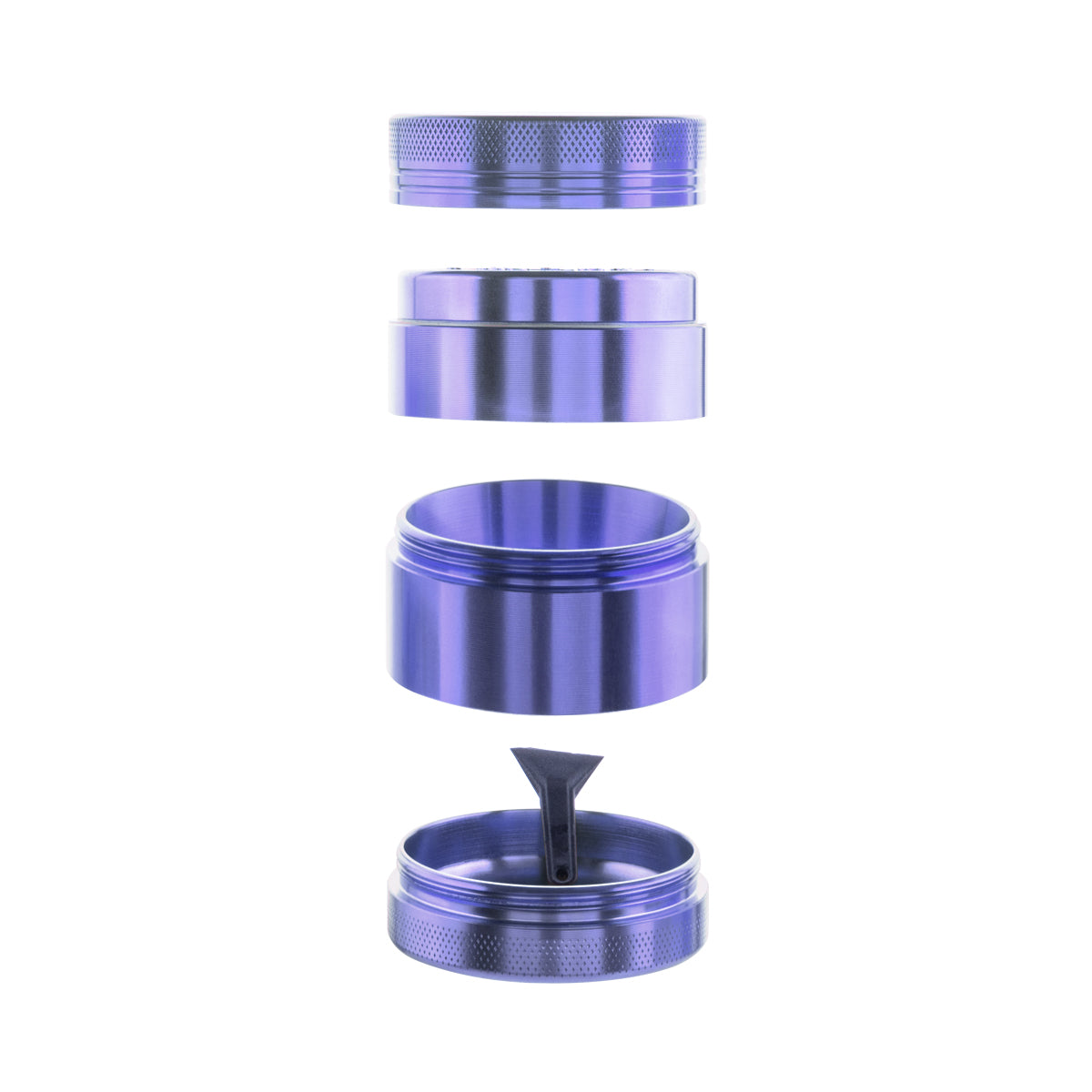 4 Piece Magnetic Aluminum Grinder - 1.5" 40mm