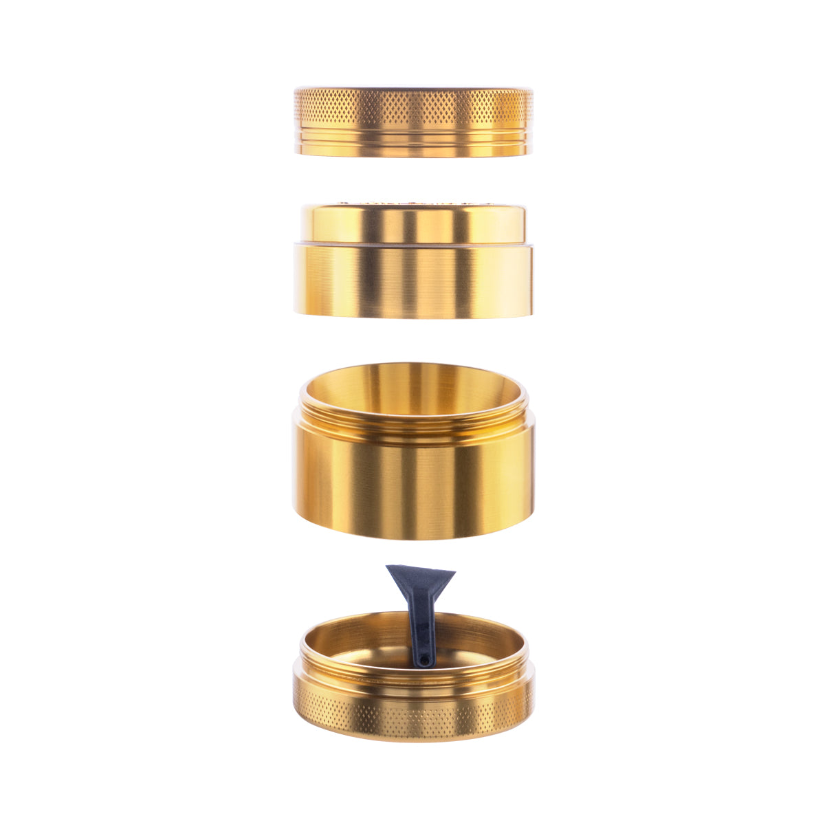 4 Piece Magnetic Aluminum Grinder - 1.5" 40mm