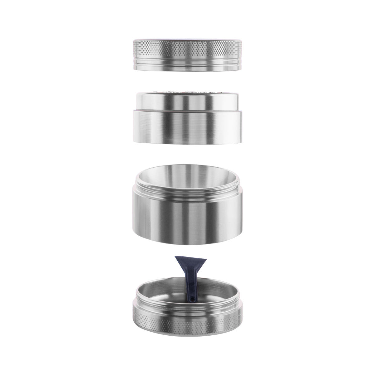 4 Piece Magnetic Aluminum Grinder - 1.5" 40mm