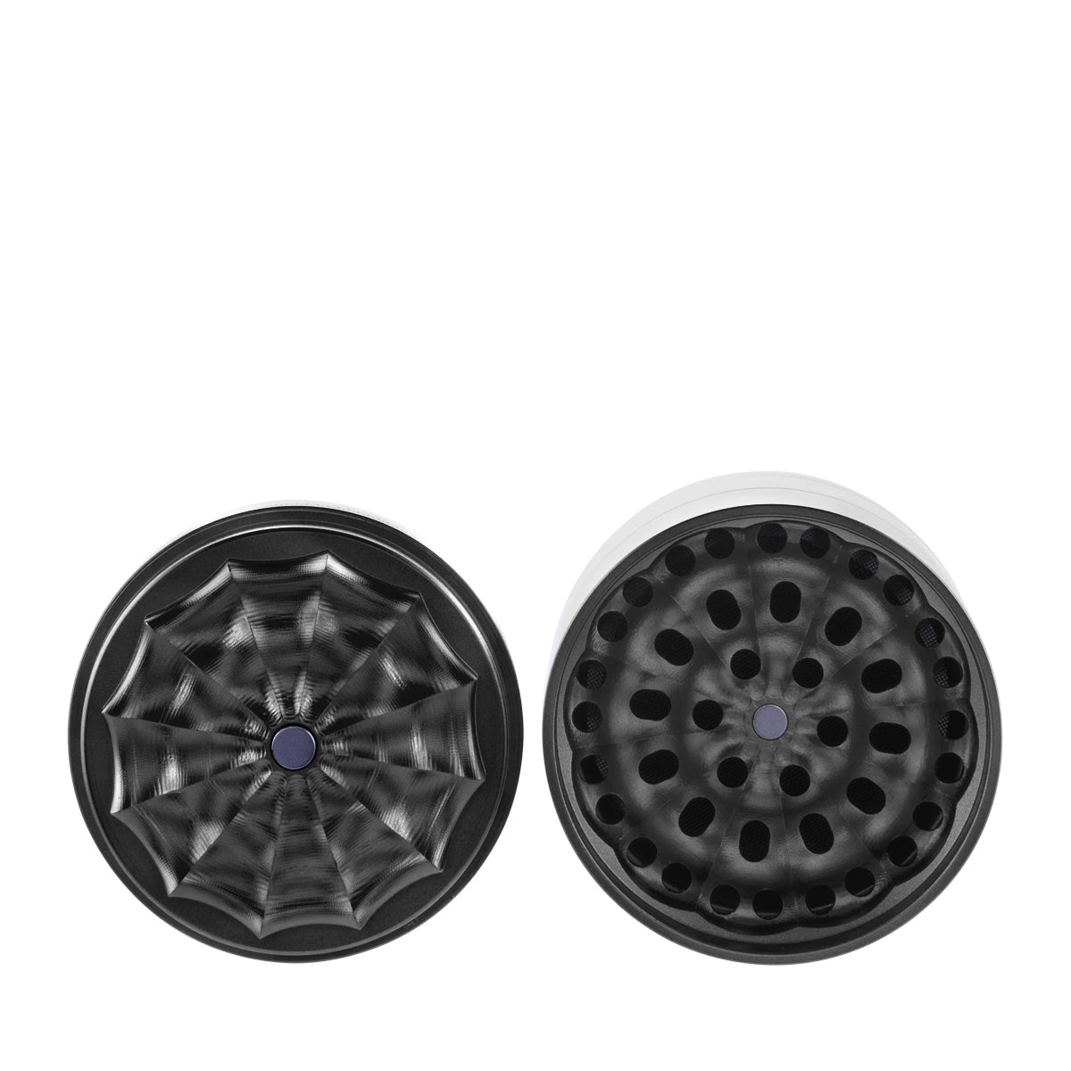 5 Piece Webbed Toothless Aluminum Grinder - 2.5" 63mm