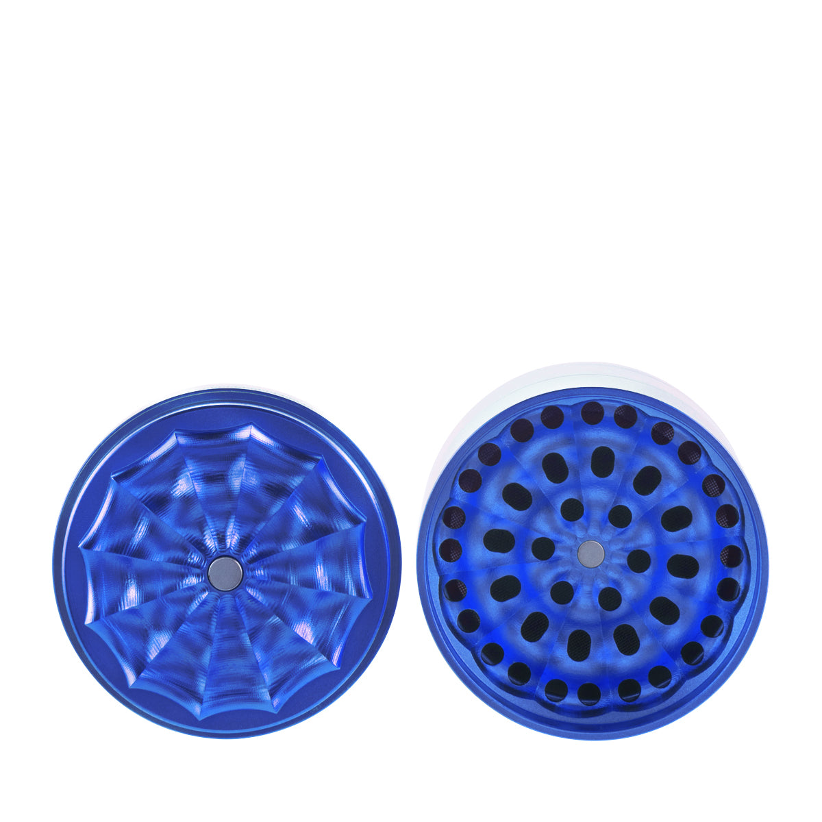 5 Piece Webbed Toothless Aluminum Grinder - 2.5" 63mm