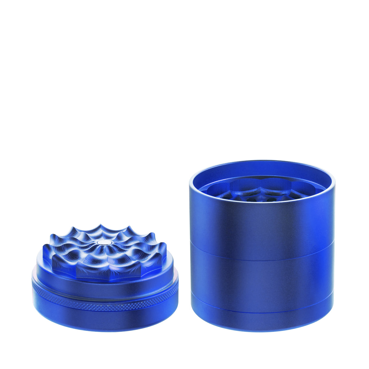 5 Piece Webbed Toothless Aluminum Grinder - 2.5" 63mm