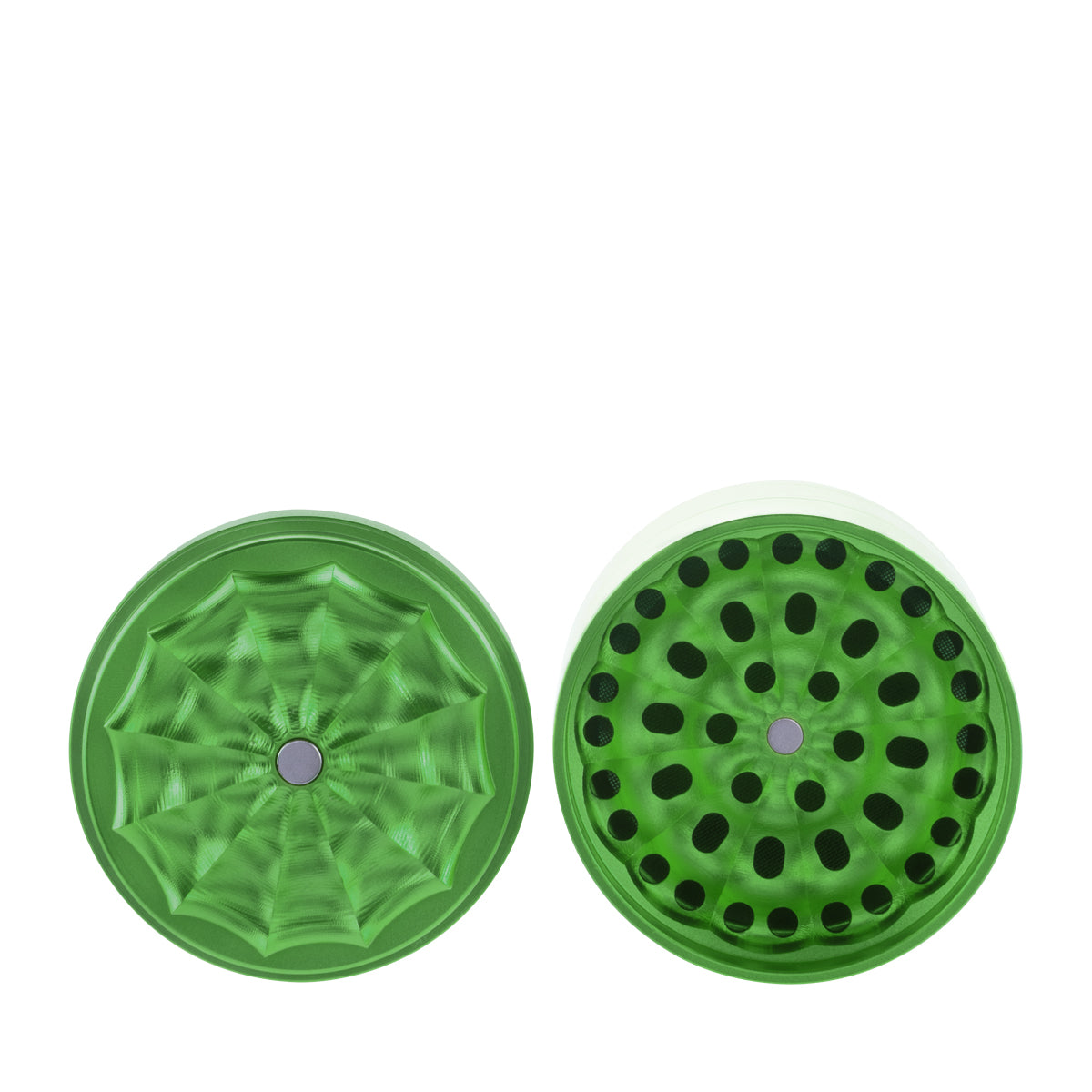 5 Piece Webbed Toothless Aluminum Grinder - 2.5" 63mm