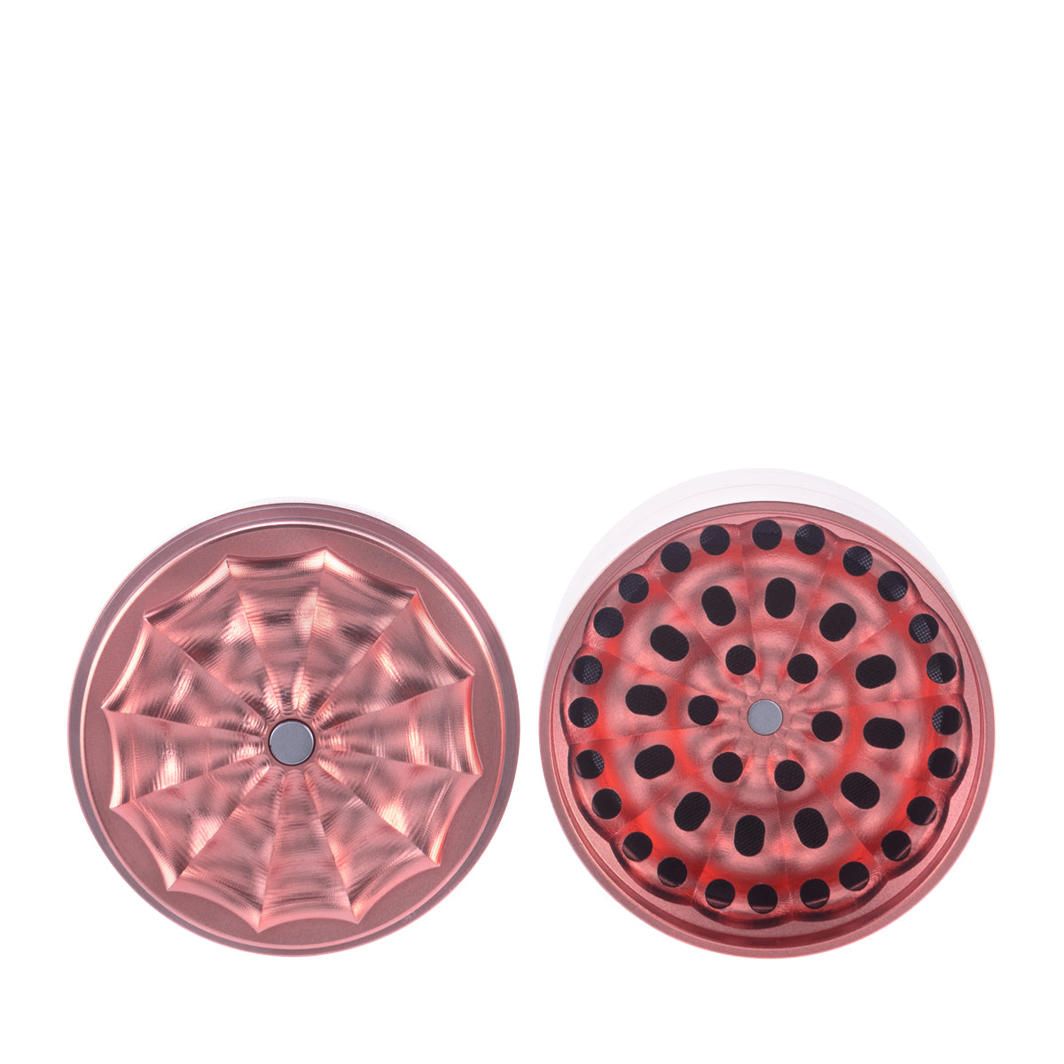 5 Piece Webbed Toothless Aluminum Grinder - 2.5" 63mm