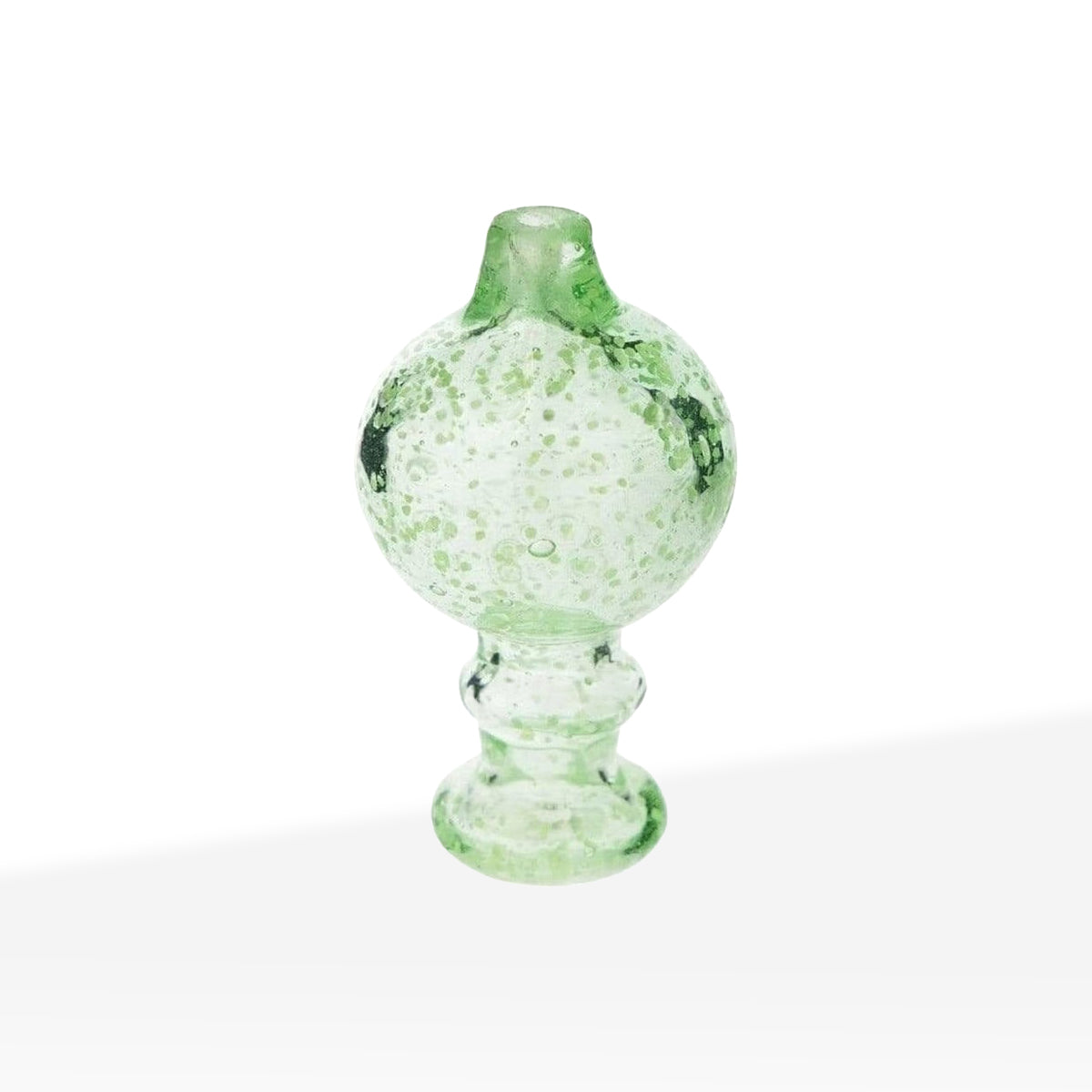 Glow in the Dark Round Carb Cap - Green