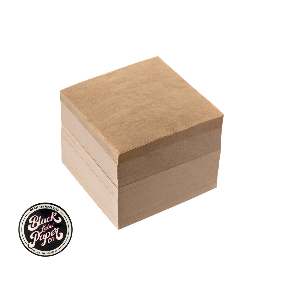 Black Label 4" x 4" 27lb Parchment Paper - 1000 Count Natural
