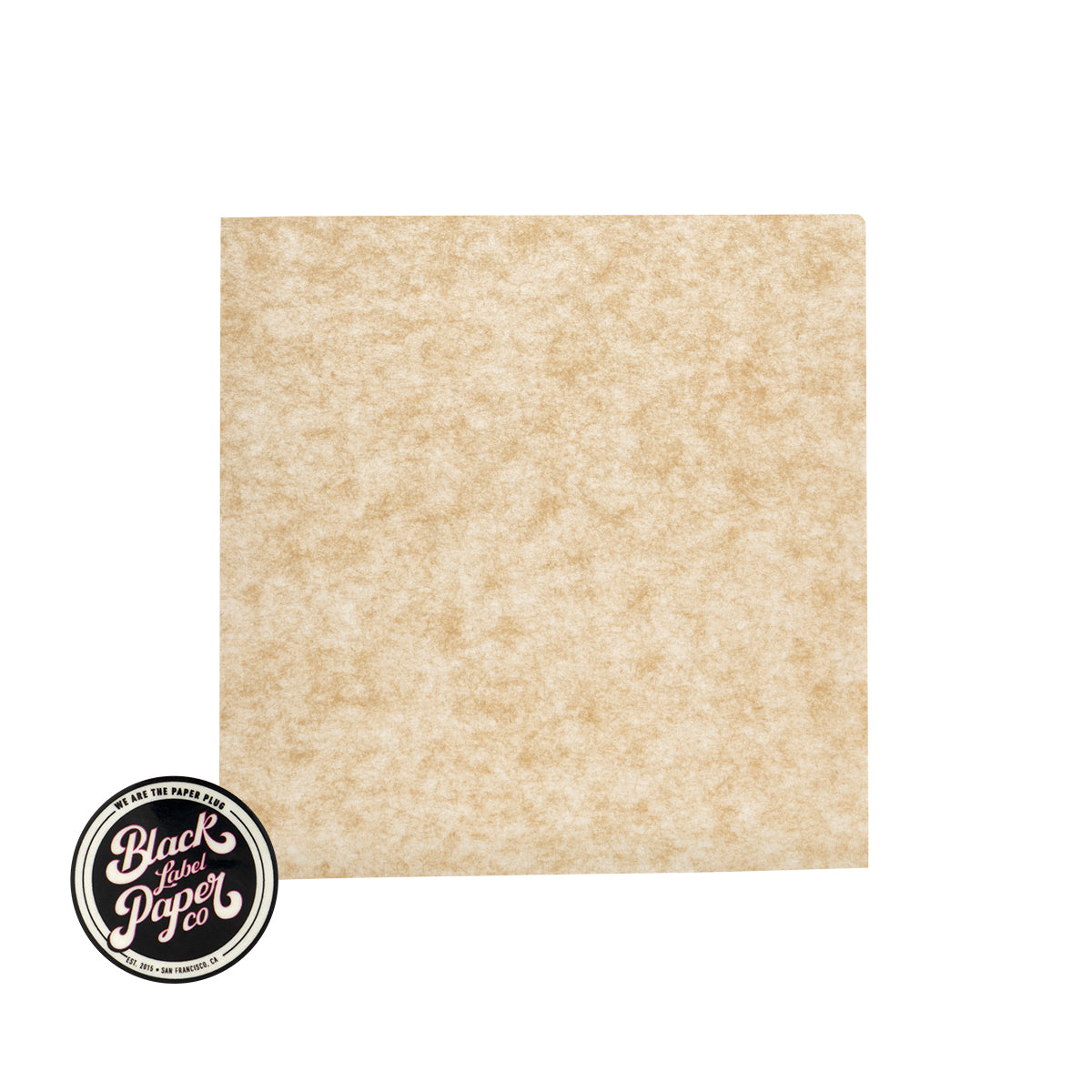 Black Label 4" x 4" 27lb Parchment Paper - 1000 Count Natural
